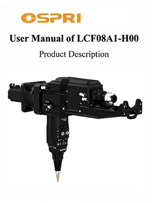 LCF08A1 8 kW Fiber Lazer Kesme Kafası