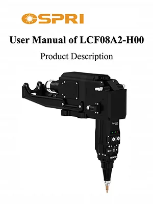 LCF08A2 8 kW Fiber Lazer Kesme Kafası