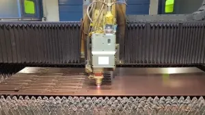 LDC40 4 mm Bakır Kesimi için Lazer Tarama ve Kesme Kafası