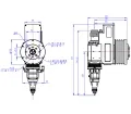 3kW 3B Robotik Lazer Kesme Kafası