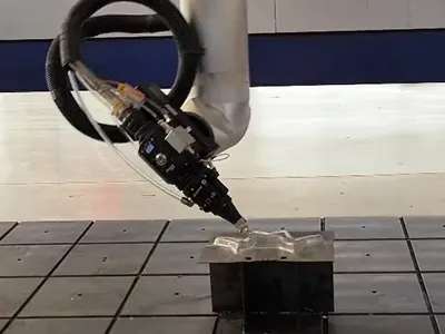 3kW 3B Robotik Lazer Kesme Kafası
