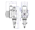 4kW 3B Robotik Lazer Kesme Kafası