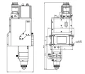 4kW Lazer Tarayıcı Kesme Kafası