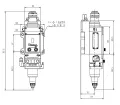 8kW Fiber Lazer Kesme Kafası